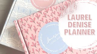 Laurel Denise Planner Review 2024 [upl. by Eltsyrc876]