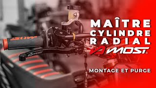 Comment purger son maîtrecylindre frein Radial moto MOST Racing [upl. by Knowle]