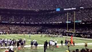 Best seats in the Superdome [upl. by Zweig]