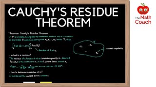 Cauchys Residue Theorem with Examples  Complex Integration  Complex Analysis 16 [upl. by Haggi]