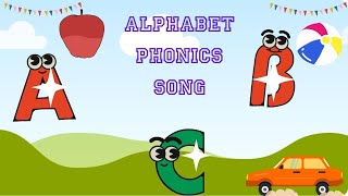 Alphabet Phonics Sound A to Z Phonics Song with TWO Words ABC Alphabet Songs with Sound [upl. by Neryt]