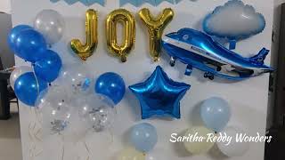 Jdecorators sarithareddywonders balloon Decoration [upl. by Tonie280]