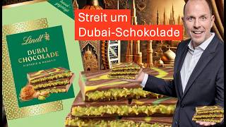 Hype um DubaiSchokolade von Lindt Kampf um das Markenrecht entbrannt [upl. by Sirred]