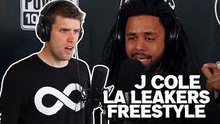 Rapper Reacts to J COLE LA LEAKERS FREESYLE  quot93 Til Infinityquot amp Mike Jones quotStill Tippinquot [upl. by Yelkao]