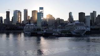 Cruise Ships Viking Neptune And Oceania Cruises Insignia Port Of Montréal September 27 2024 RME 3411 [upl. by Yoshio]