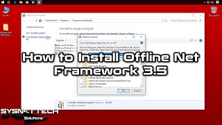 How to Install Offline Net Framework 35 on Windows 10881 and Windows Server 201220162019 [upl. by Attennhoj]