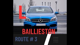 Driving test Route 3 Glasgow Baillieston United Kingdom [upl. by Hirza744]