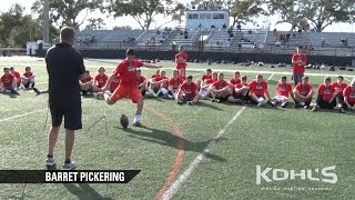 Nebraska Commit  Barrett Pickering  3 Ranked Kicker in America [upl. by Perreault189]