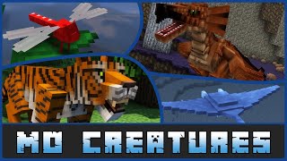 Minecraft  MoCreatures Mod Showcase 1122 [upl. by Amelita]