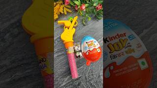 Gitaar Jems pink with panada candy in Kinderjoy Box shorts viralvideo gems [upl. by Westfahl]