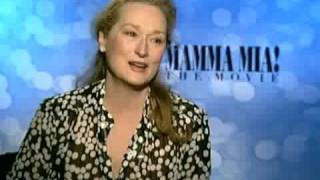 Meryl Streep  Mamma Mia Interview [upl. by Eeraj]