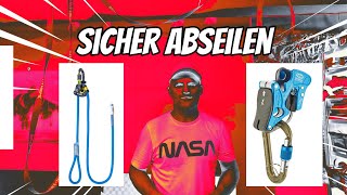 Sicher Abseilen mit Alpin Up und Selbstsicherungsschlinge Turner von Climbing Technology [upl. by Brett]