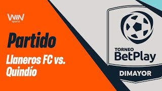 LLANEROS FC VS DEPORTES QUINDÍO  TORNEO BETPLAY DIMAYOR 20242  FECHA 13 [upl. by Jonati]