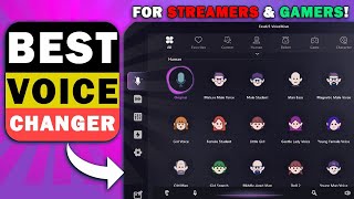 BEST RealTime Voice Changer for YOUTUBERS amp STREAMERS on PC 2024✅ [upl. by Vaasta]