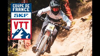 COUPE DE FRANCE VTT SKF AUX 2 ALPES  HIGHLIGHTS [upl. by Adnuhsat]