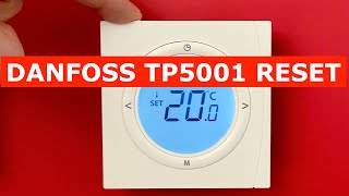 DANFOSS TP5001 RESET [upl. by Treulich]