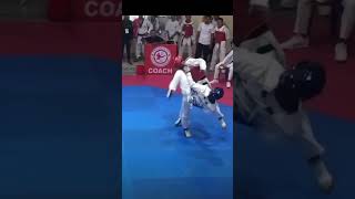 Taekwondo match viralvideo youtubeshorts virelshorts [upl. by Blalock448]