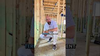 Termite treatment is nonnegotiable in new construction termites newconstruction homebuilder [upl. by Einomrah]