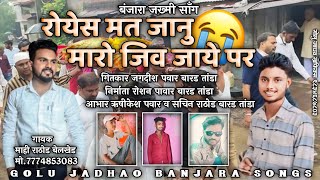 रोयेस मत जानू मार जीव जाये पर  Royes mat janu mar jiv Jaye par  Banjara sad song mahi Rathod [upl. by Yllah]