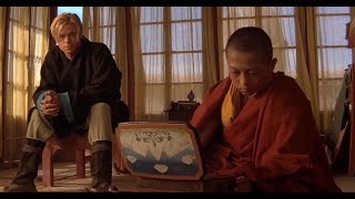 Brad Pitt leaves behind his pregnant wife to become Dalai Lamas tutor in Tibet [upl. by Ahsinut]