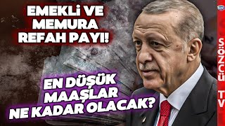 Memur ve Emekli Zammına Refah Payı Artışı En Düşük Maaşlar Ne Kadar Olacak [upl. by Melisandra]