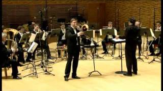 Derek Bourgeois Trombone Concerto part I [upl. by Atekram280]