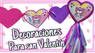 🩷Decoraciones para san Valentín🩷 [upl. by Lathe]