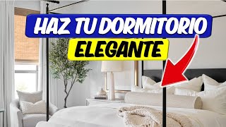 10 TRUCOS PARA TENER UN DORMITORIO REALMENTE ELEGANTE [upl. by Alvinia]