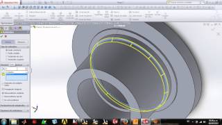 Tutorial solid Works cuerpo de la bomba [upl. by Eidnak422]