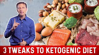 3 Tweaks to the Traditional Ketogenic Diet Plan – Low Carb Intermittent Fasting – DrBerg [upl. by Mrots494]