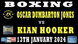 Boxing Oscar Dumbarton vs Kian Hooker Amateur Boxing Boxing boxingvideos 13012024 [upl. by Edecrem790]