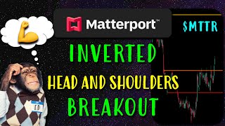 Matterport Stock MTTR Inverted Head and Shoulders Breakout [upl. by Giefer186]