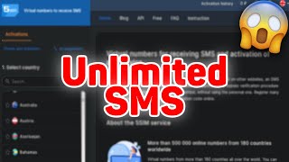 How to Get Unlimited SMS Verification Codes [upl. by Wolsniw]