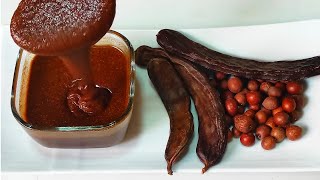 وصفة صحية للدهن بالخروب والنبقCarob and jujube spread recipeRecette de tartine au caroube [upl. by Htebarual]