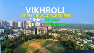 VIKHROLI 1BHK  95 LAKHS  2BHK 135CR  ☎️8329143758  ☎️97026 11580 [upl. by Eltsirhc]