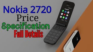 Hindi Nokia 2720  Flip Phone  Price Detail  Specification [upl. by Ecnatsnoc]