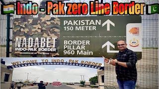 India Pakistan Border Nadabet Gujarat  Nadabet Vlog tourism gujarat [upl. by Fronnia]