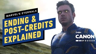 Marvels Eternals Ending Explained Breakdown amp Easter Eggs  Marvel Canon Fodder [upl. by Docia]