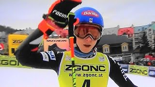 Mikaela Shiffrin  Giant Slalom  Tremblant  RUN 1  2023 [upl. by Tiphane]