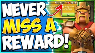 4 Important Timers You Must Know What Happens to Unclaimed Season Pass Rewards in Clash of Clans [upl. by Idas609]