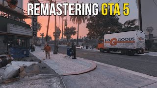 I remastered GTA 5 before GTA 6 comes out with mods [upl. by Ezara]