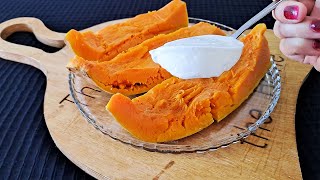 Add yogurt to the pumpkin  A wonderful recipe [upl. by Terb]