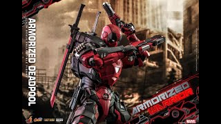 Hottoys Armorized Deadpool Marvel Original Action FIGURE Anime 9999 [upl. by Phina]