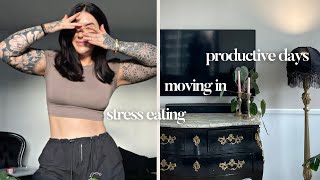 weekly vlog ❤ dealing with emotional eating amp a new home [upl. by Anneirda]