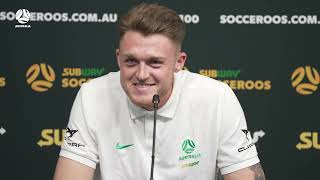 Harry Souttar  Day 8 Training Press Conference [upl. by Perloff]