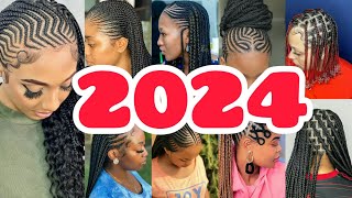 Look more elegant and cute with these braids hairstyles Cornrows braids hairstyles  Braids styles [upl. by Daren]