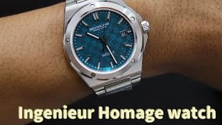 HRUODLAND WATCH F024 INGENIEUR HOMAGE WATCH GOKIL KEREN BANGET INI [upl. by Aizek295]