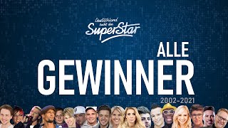 Alle DSDS Gewinner 20022021 JanMarten gewinnt 2021 [upl. by Schaffer]