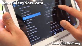 BAKED ROM for Rooted Galaxy Note 101 GTN8000GTN8013 [upl. by Tranquada]