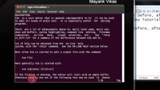 How To Insert text before after cursor In Vi Or Vim Editor In Linux A Step By Step Tutorial [upl. by Brendan]